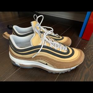 Nike Air Max 97 Shipping Box Barcode Sz 10
